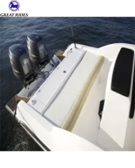 Direct Price 22ft 6.78m Luxury 8 Person High-speed Outboard Fiberglass Fishing Yacht Boat