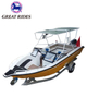 High Quality 5.8m 20ft flybridge high speed sport boat aluminium leisure luxury yachts for fishing 