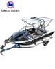 Cheap 16ft Aluminum Speed Sport Deck Yachts 4.8m Racing Hull Fishing Boat For Sale 