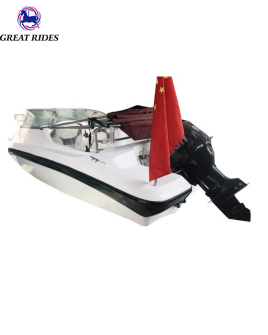 Customized Luxury Leisure Party Yachts Private High Speed Fiberglass Fishing Boat 