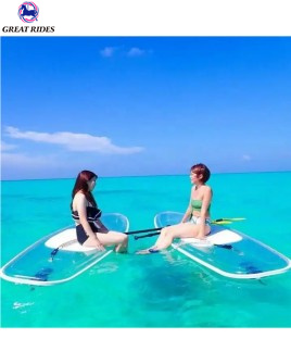 Transparent Clear SUP Paddle Board Stand Up Surfboard Transparent SUP Board for Water Surfing
