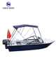13ft Aluminum Alloy Boat 3.9m Affordable Small Outboard Engine Aluminium Fishing Boat High Speed Sport Ocean Yacht