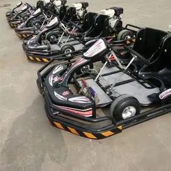 Great Amusement Rides Two Seats Racing Facilities Indoor Racer Electric Karting 400w Motor 48V Battery Outdoor Fuel Go-karts