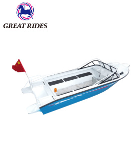 7 People Aluminum Passenger Carry Ocean Vessel 5.6m High Speed Sporty Fishing Boat 