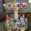 Hot sale fairground amusement equipment mini merry go round carousel for kids