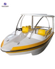 New model 8 seats luxury fiberglass leisure electric boat for sale