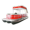 Family Entertainment pontoon boat high quality 30ft 9m Comfortable Fishing Pontoon Boat