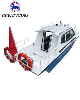 Offshore 5.6m Aluminum Hardtop Cabin Speed Sport Boats 19ft Fishing Vessel 