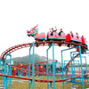 Amusement Rides Mini Roller Coaster Kiddie Spinning Slide Dragon Track Train 