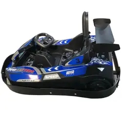 Kids Amusement Car Rides Playground All Terrain Single Seat Go Karting With Motor