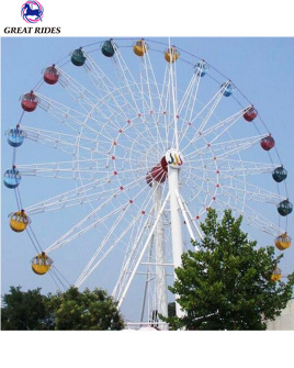 factory cheap price 20m 30m 42m 50m ferris wheel rides amusement park equipment on hot sale 