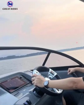Outboard Engine Luxury Leisure Ships Pontoon House boat Offshore Party Yacht 