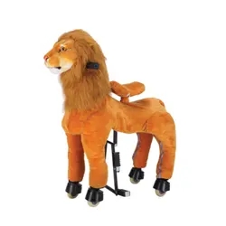 New Design Animal Toy Horses Stuffed Animal Flocking Horse Electric Animals For Shopping Malls Kids Riding Horse Toys For Kids