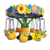 Attractive amusement park rides rotary bee swing mini flying chair ride for sale