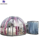 Outdoor Event Clear Waterproof PC Domes Glamping House Transparent Hiking Hotel 