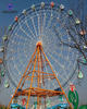 Amusement park rides fiberglass cabin 42m ferris wheel fo sale