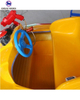 Top Quality LLDPE Attractions Leisure Offshore Battery Bumper Boat With Sunshade 