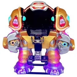 China supplier adventure park rides battery operated walking robot ride coin operated system robot rides for sale